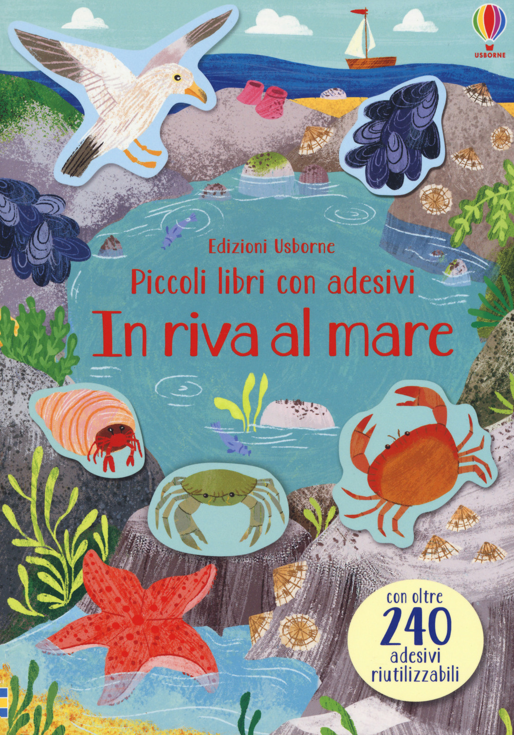 In riva al mare. Piccoli libri con adesivi. Ediz. a …