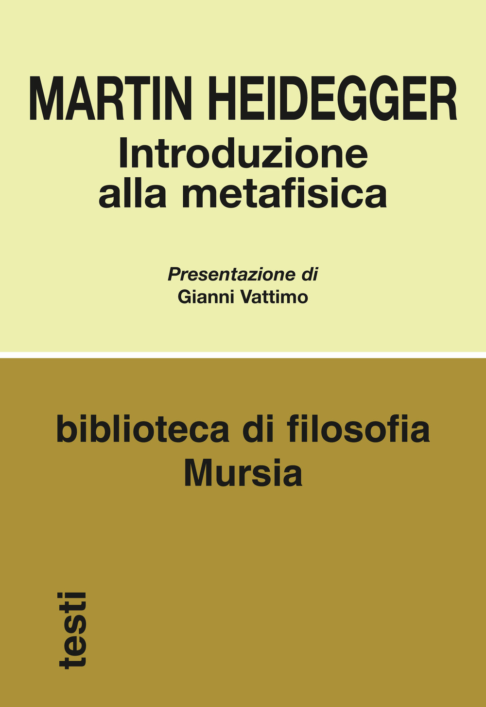 Introduzione alla metafisica