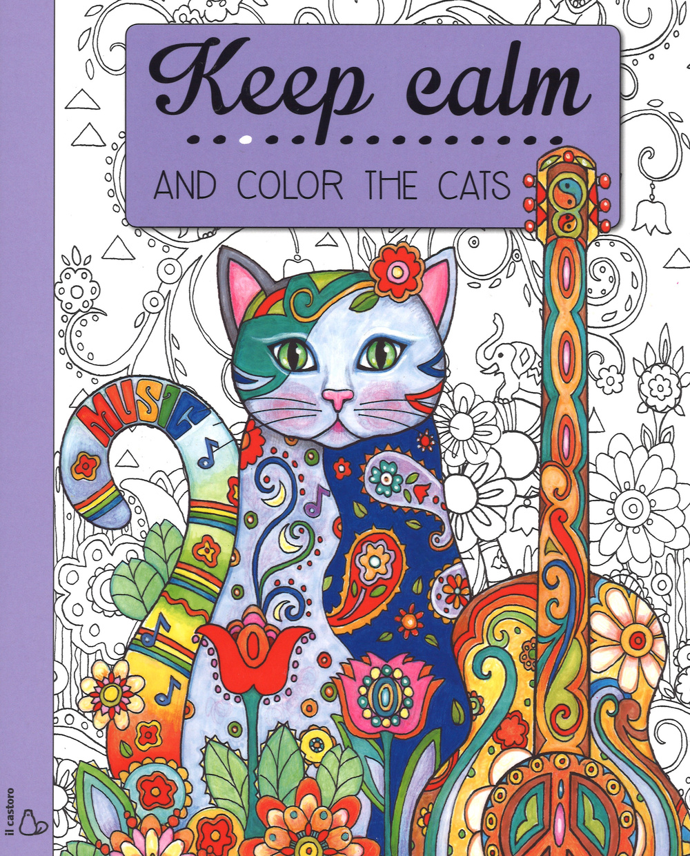 Keep calm and color the cats