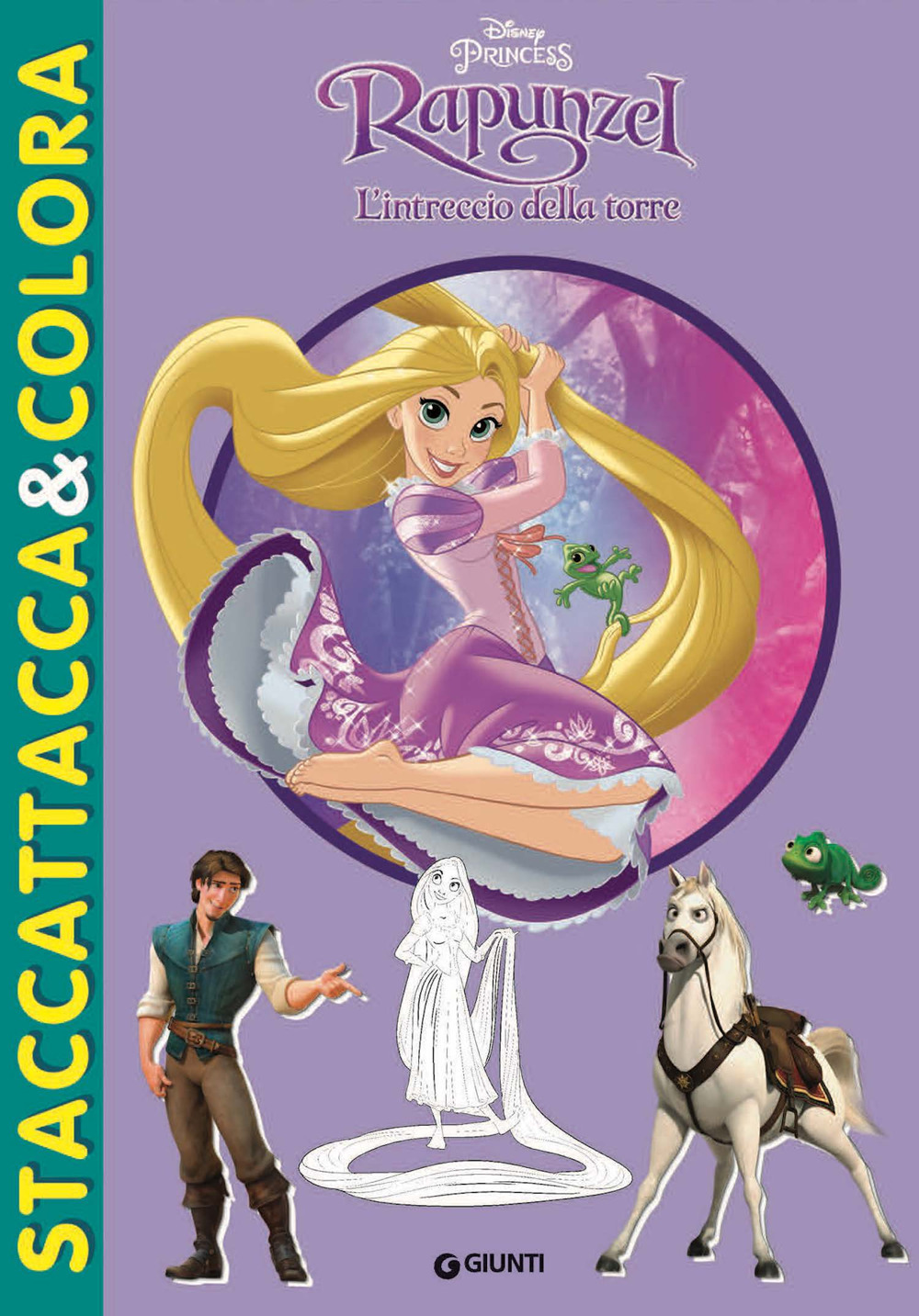 L'intreccio della torre. Rapunzel. Staccattacca e colora. Con adesivi. Ediz. …