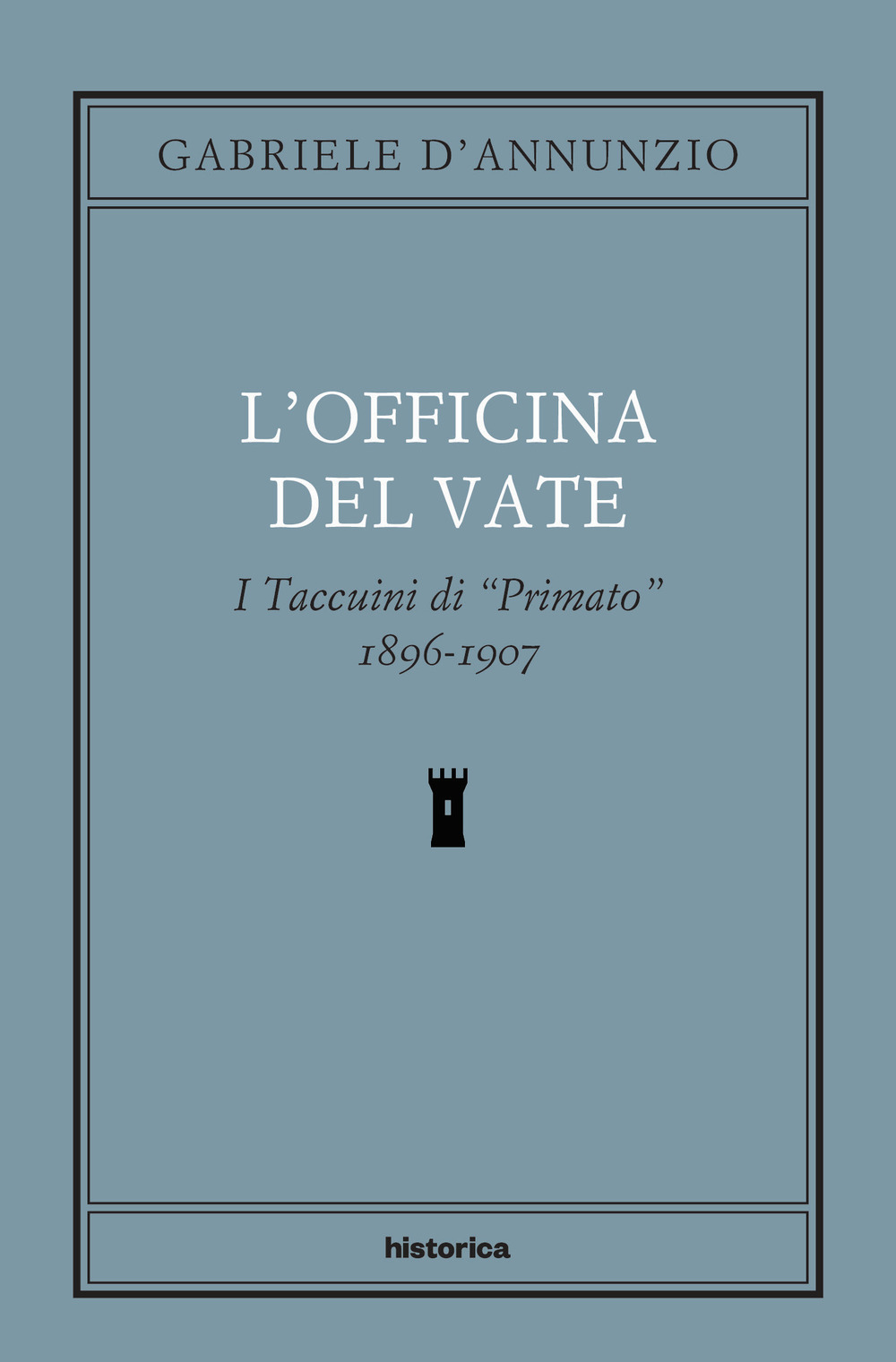 L'officina del Vate. I Taccuini di «Primato» 1896-1907