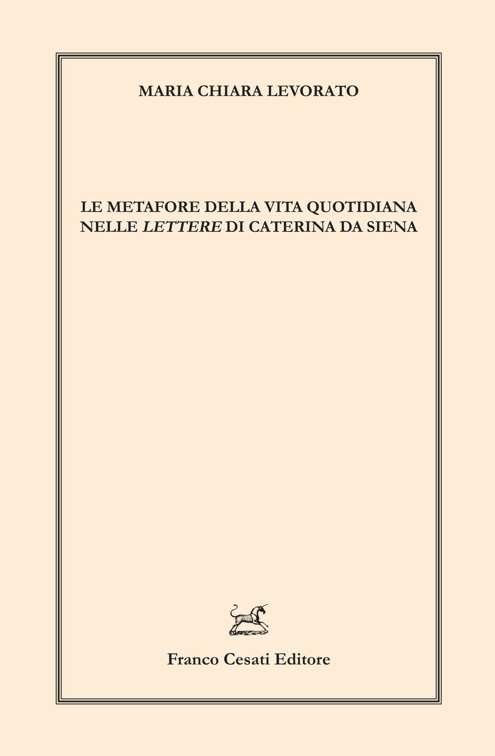 Le metafore della vita quotidiana nelle «Lettere» di Caterina da …