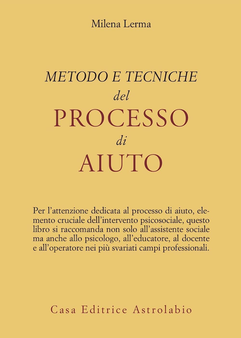 Metodo e tecniche del processo di aiuto