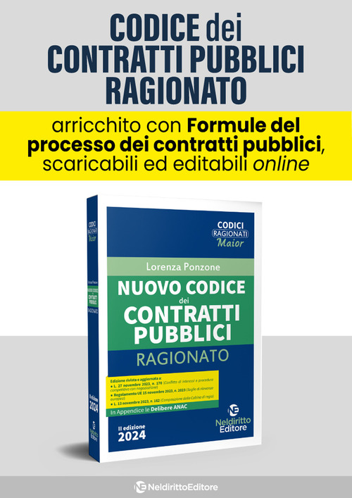 Nuovo codice dei contratti pubblici ragionato