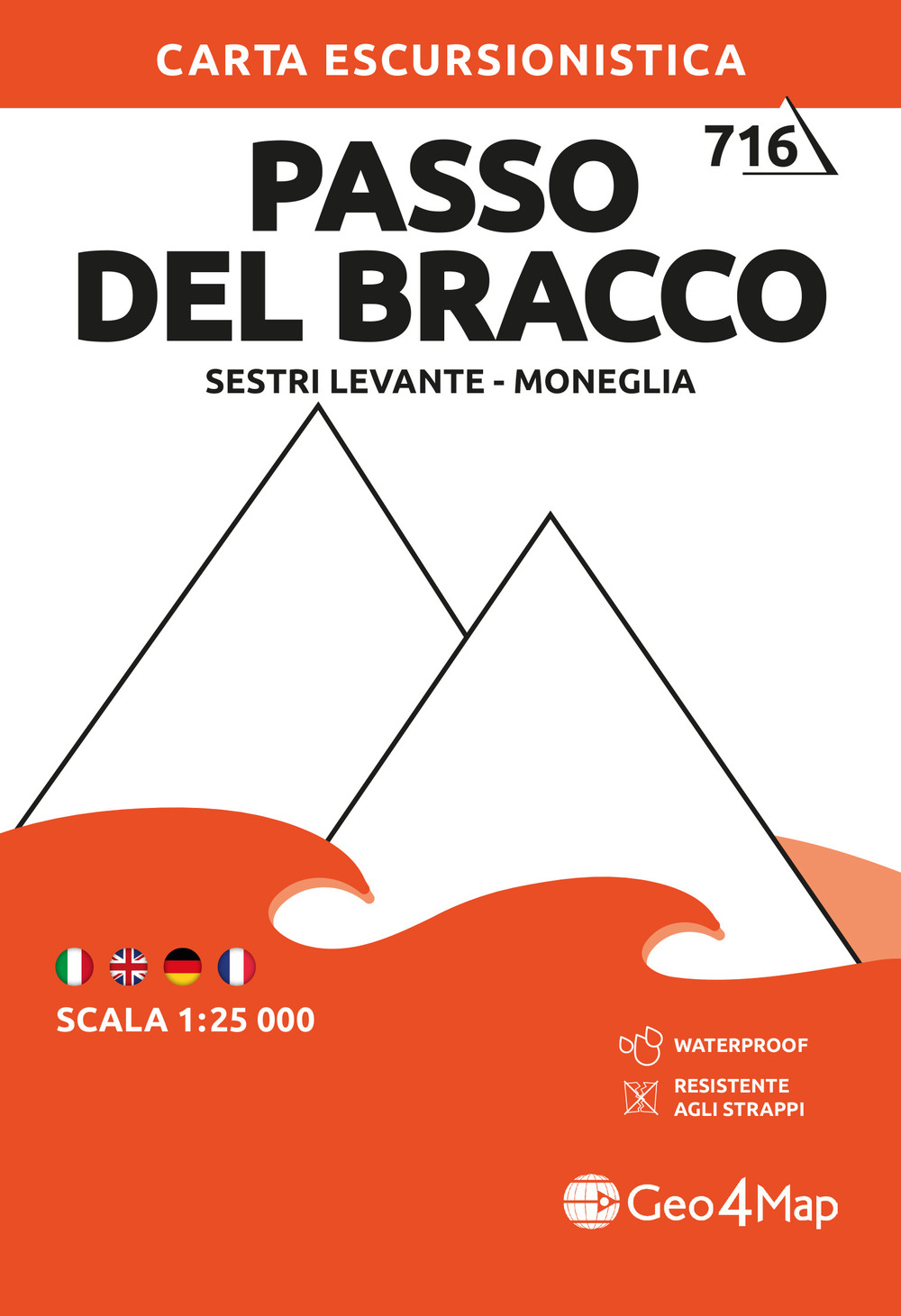 Passo del Bracco - Sestri Levante - Moneglia. Carta escursionistica …