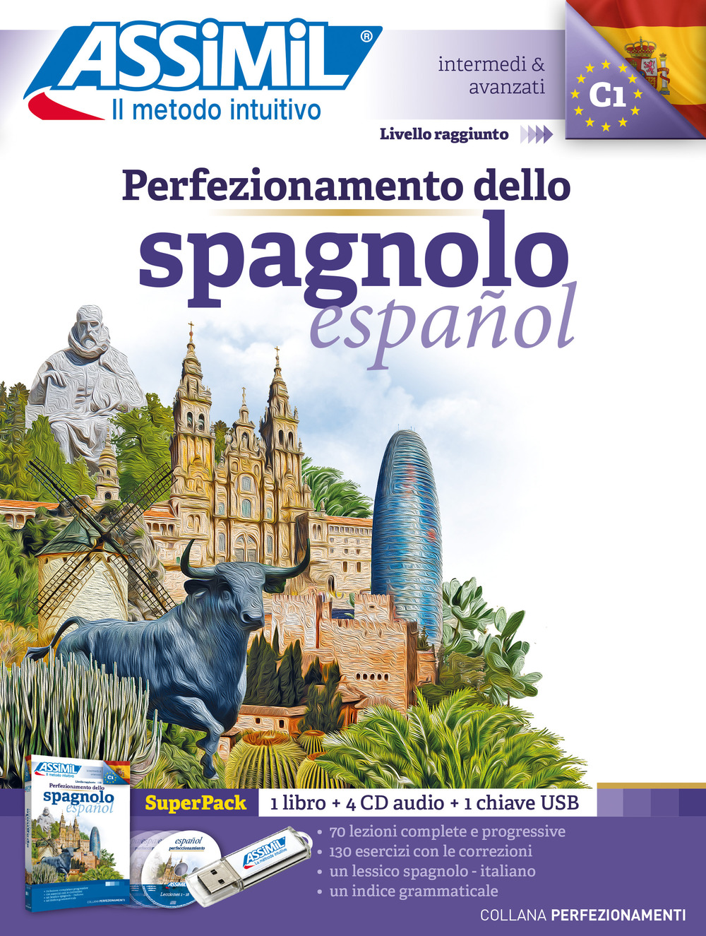 Perfezionamento dello spagnolo. Con 4 CD-Audio. Con audio MP3 su …