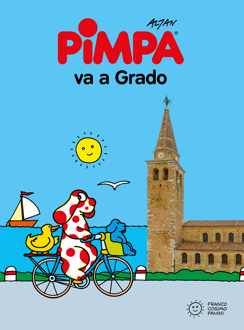 Pimpa va a Grado. Ediz. illustrata. Con Adesivi