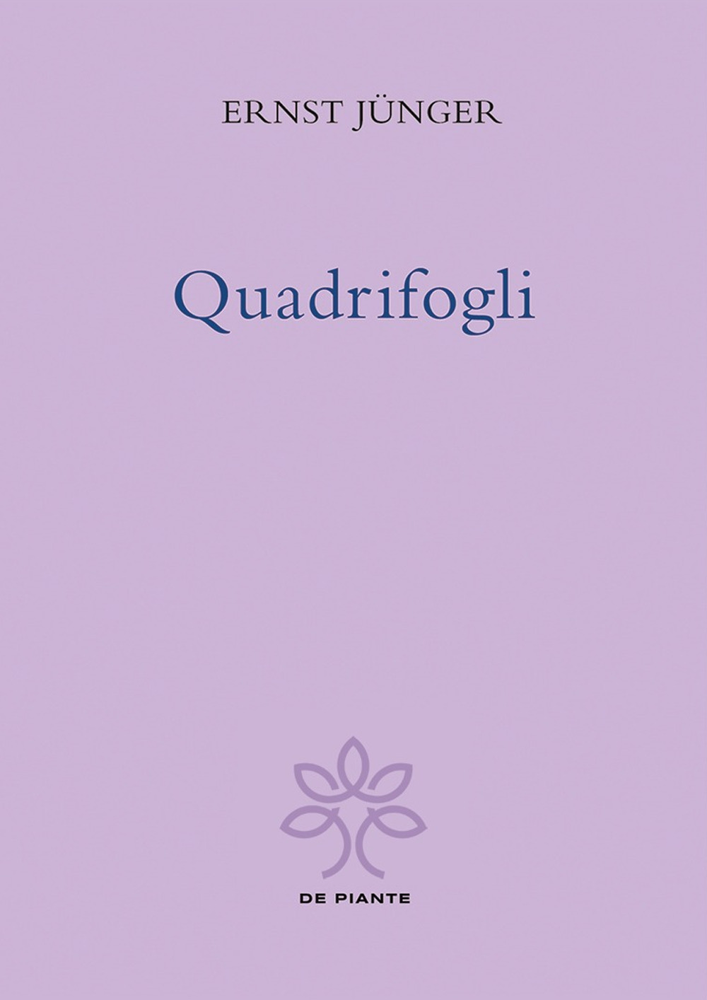 Quadrifogli. Ediz. critica