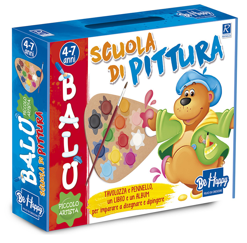 Scuola di pittura. Balù piccolo artista