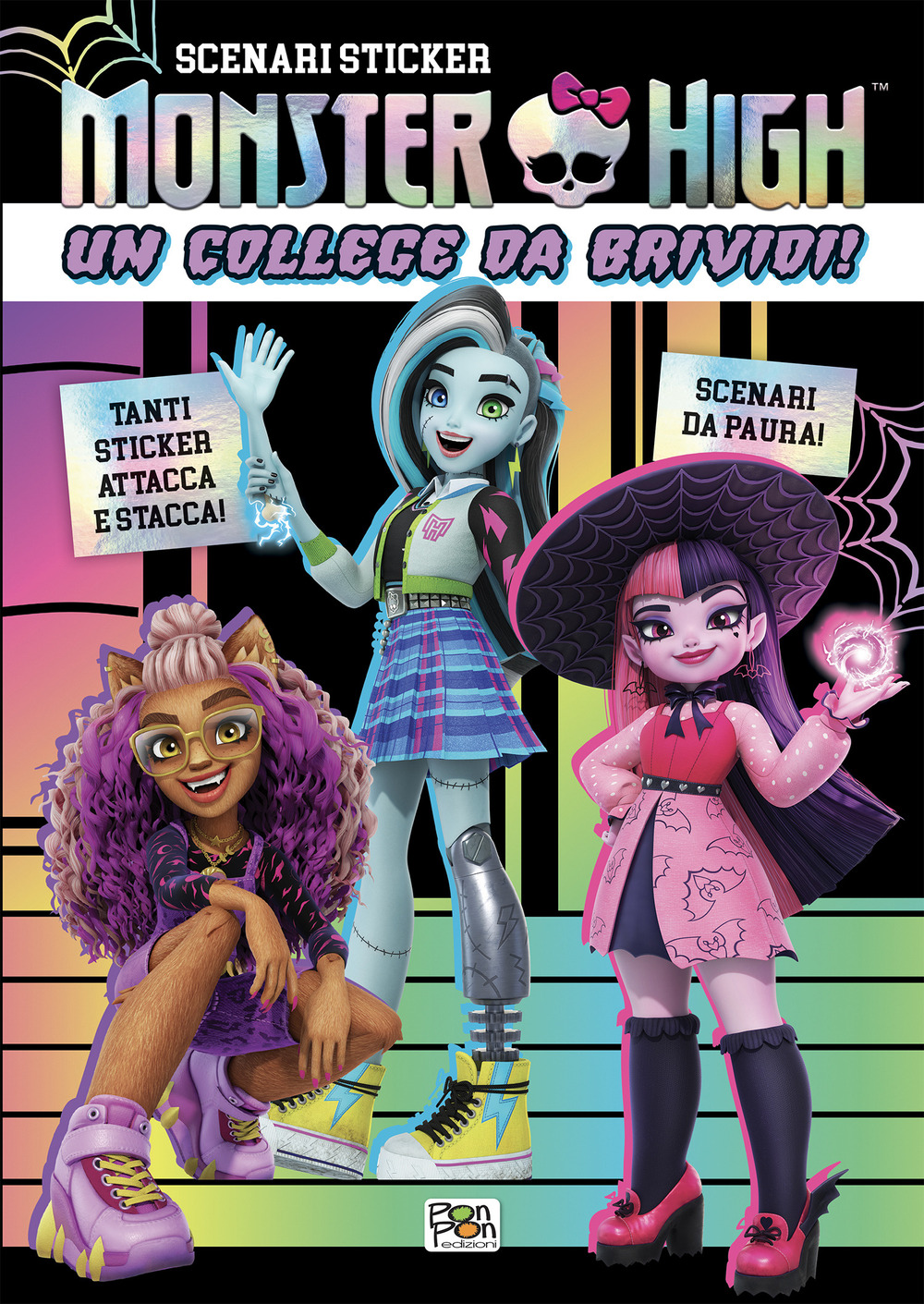 Un college da brividi! Monster High. Scenari sticker. Ediz. a …