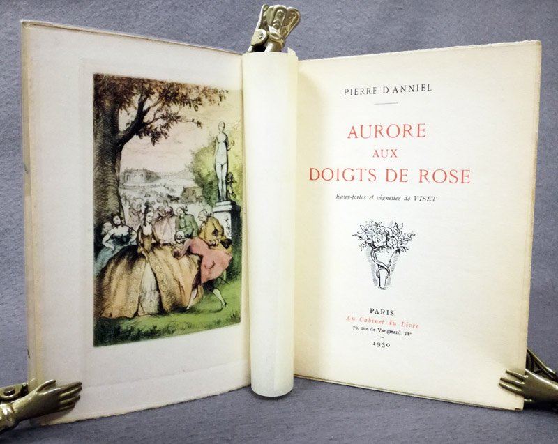 Aurore aux doigts de Rose. Eaux-fortes et vignettes de Viset