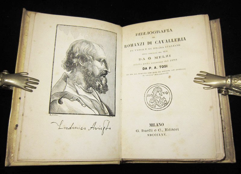 Bibliografia dei romanzi di cavalleria in versi e in prosa …