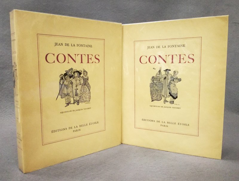 Contes. Illustres d'aquarelles originales par Jacques Touchet