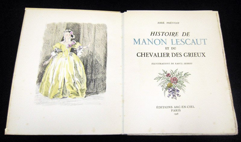 Histoire de Manon Lescaut et du Chevalier des grieux