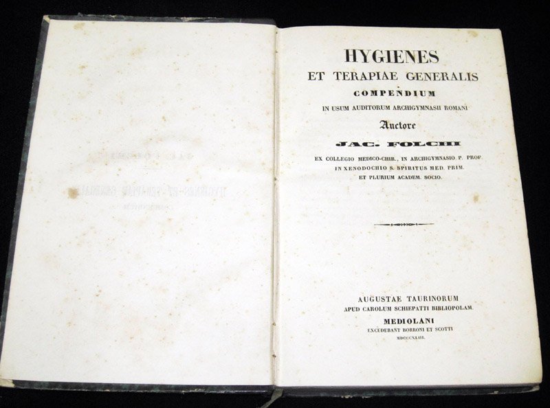 Hygienes et terapiae generalis compendium in usum auditorum Archigymansii romani. …