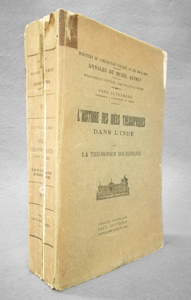 L'histoire des idees theosophiques dans l'Inde. 2: La theosophie bouddhique