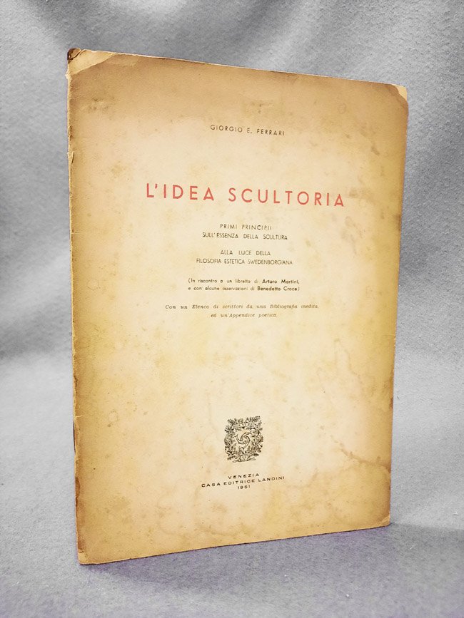 L'idea scultoria. Primi principii sull'essenza della scultura alla luce della …