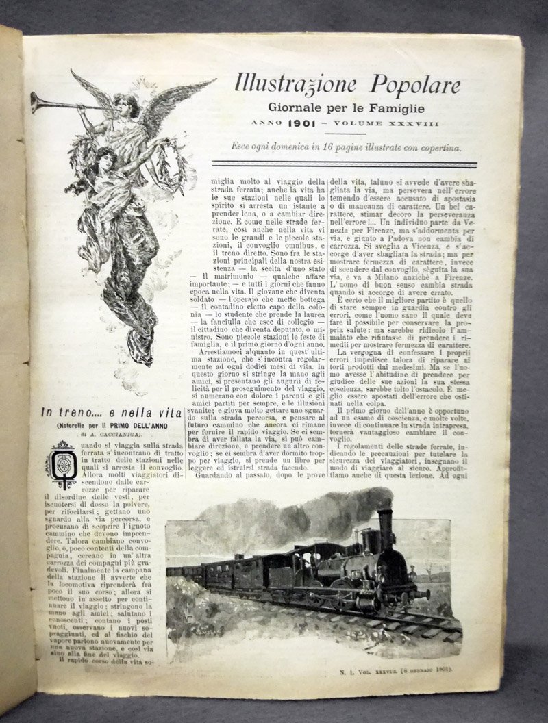 L'Illustrazione Popolare. Vol. XXXVIII, 1 gennaio - 31 dicembre 1901. …