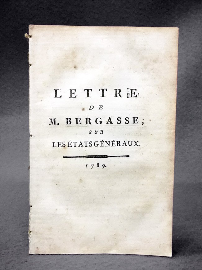 Lettre de M. Bergasse, sur les Etats Generaux