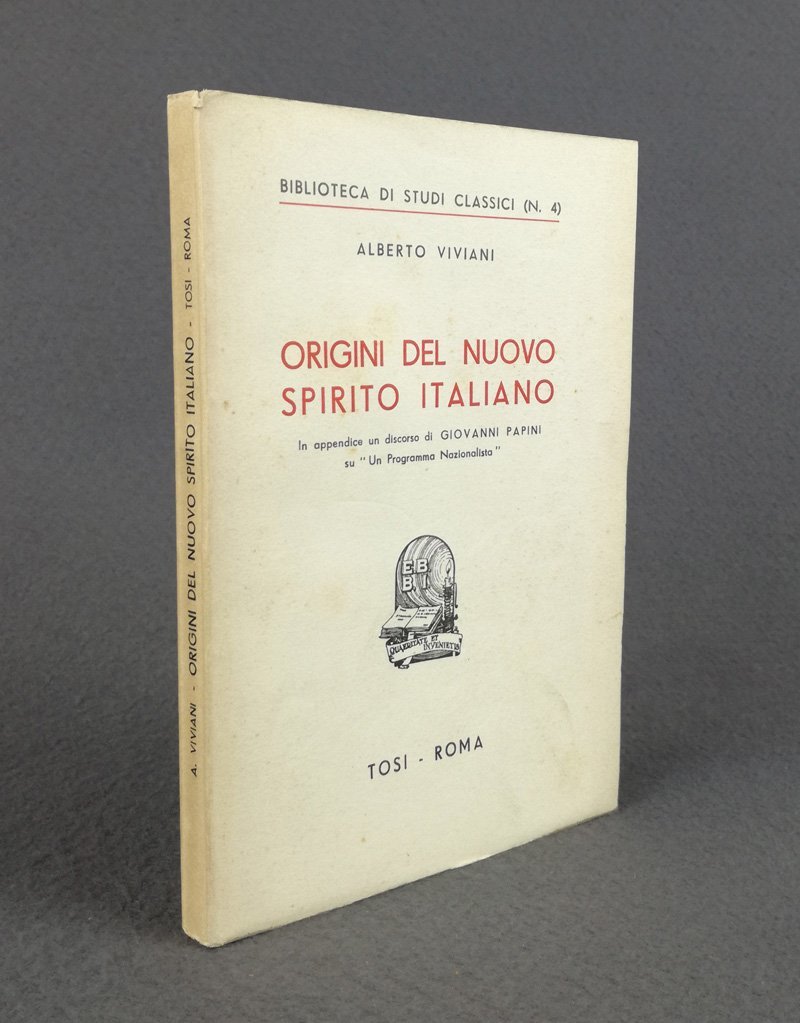 Origini del nuovo spirito italiano