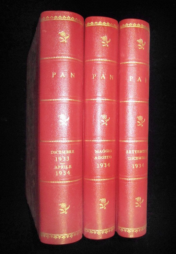 Pan. Rassegna di lettere, arte e musica. Annata completa 1934