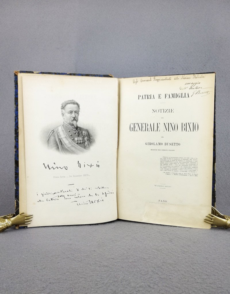 Patria e famiglia. Notizie del generale Nino Bixio