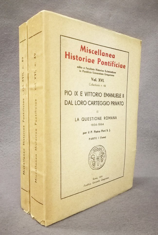 Pio IX e Vittorio Emanuele II. Dal loro carteggio privato. …