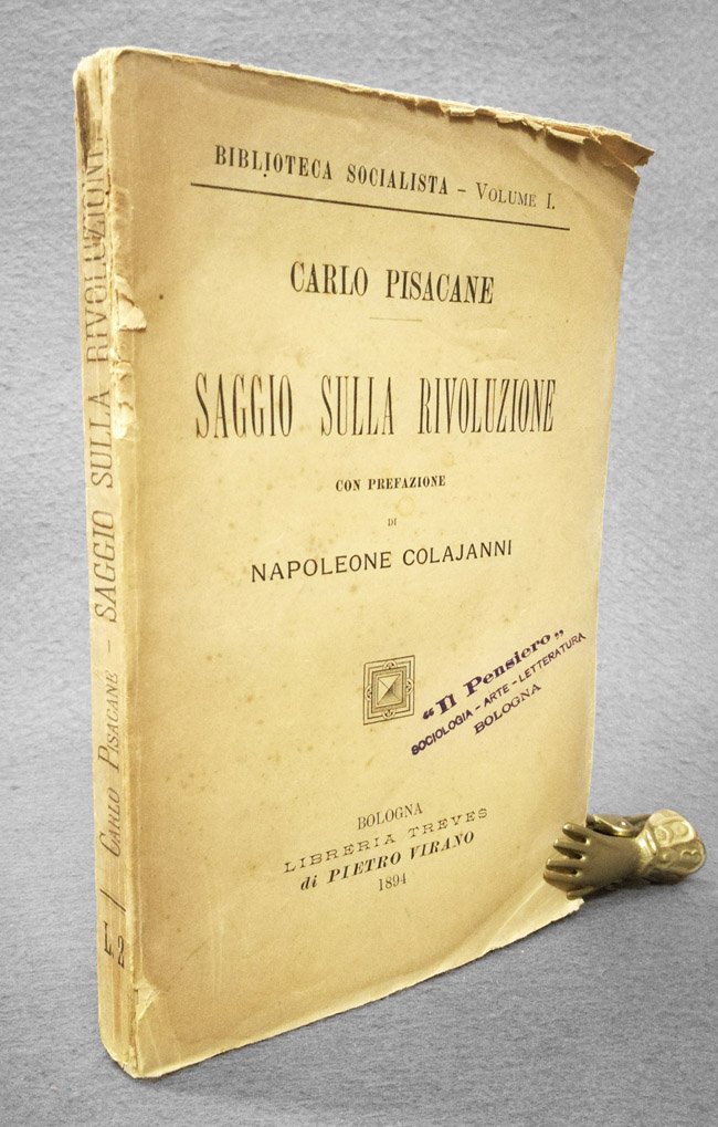 Saggio sulla rivoluzione. Con prefazione di Napoleone Colajanni