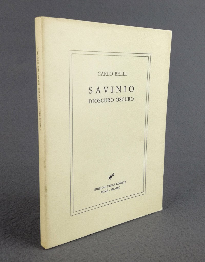 Savinio dioscuro oscuro