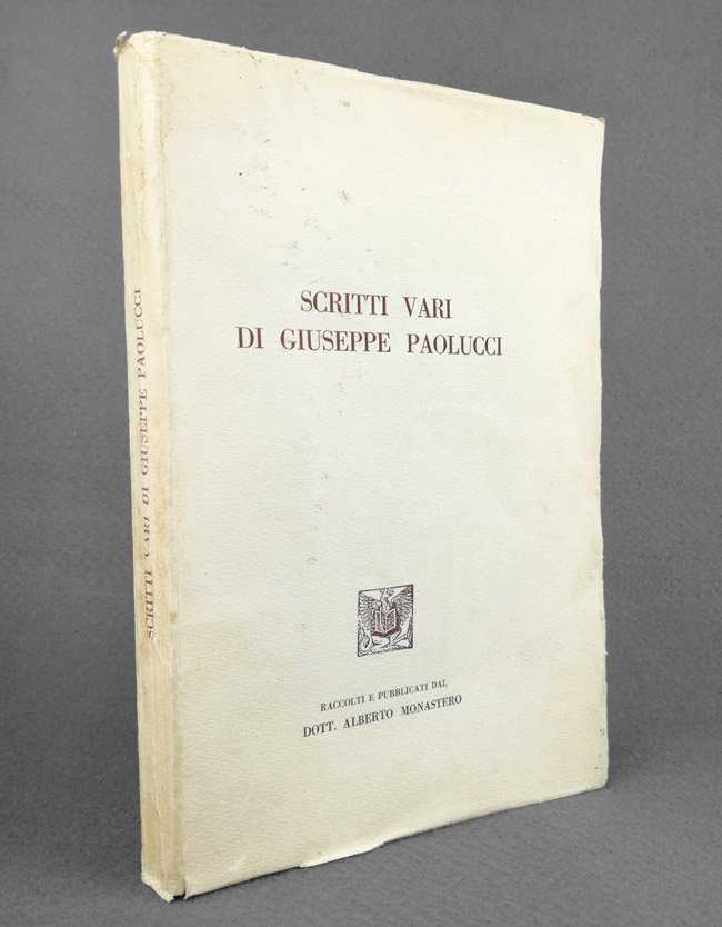 Scritti vari di Giuseppe Paolucci