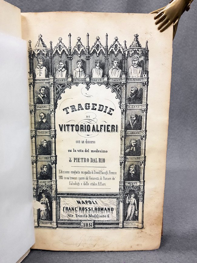 Tragedie. Con un discoro su la vita del medesimo di …
