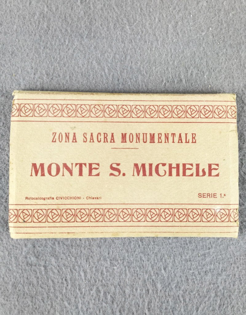 Zona sacra monumentale. Monte S. Michele. Serie Prima