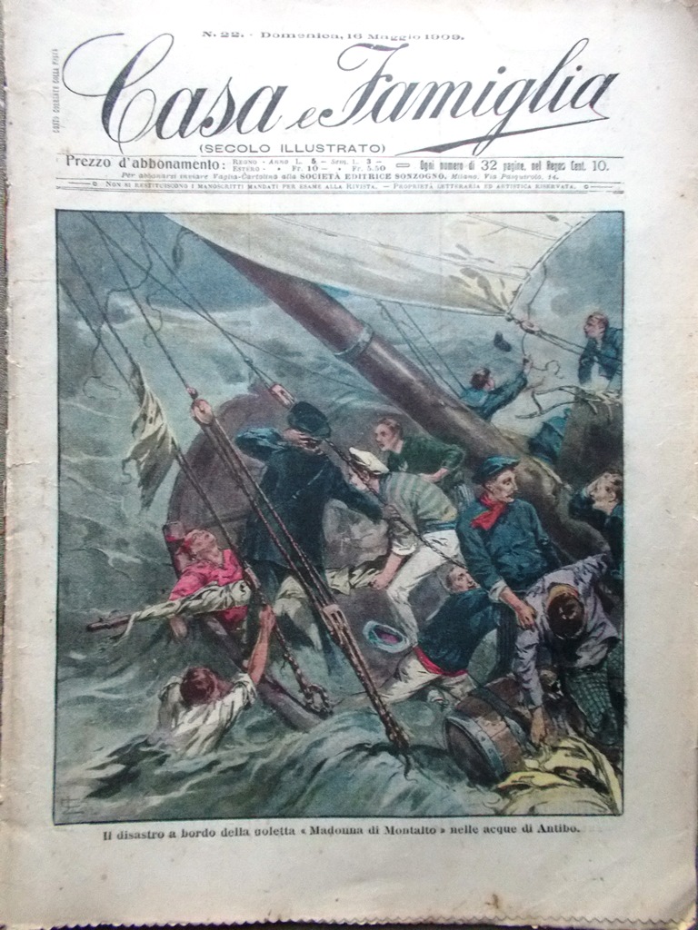 Casa e Famiglia del 16 Maggio 1909 Madonna Montalto Donna …