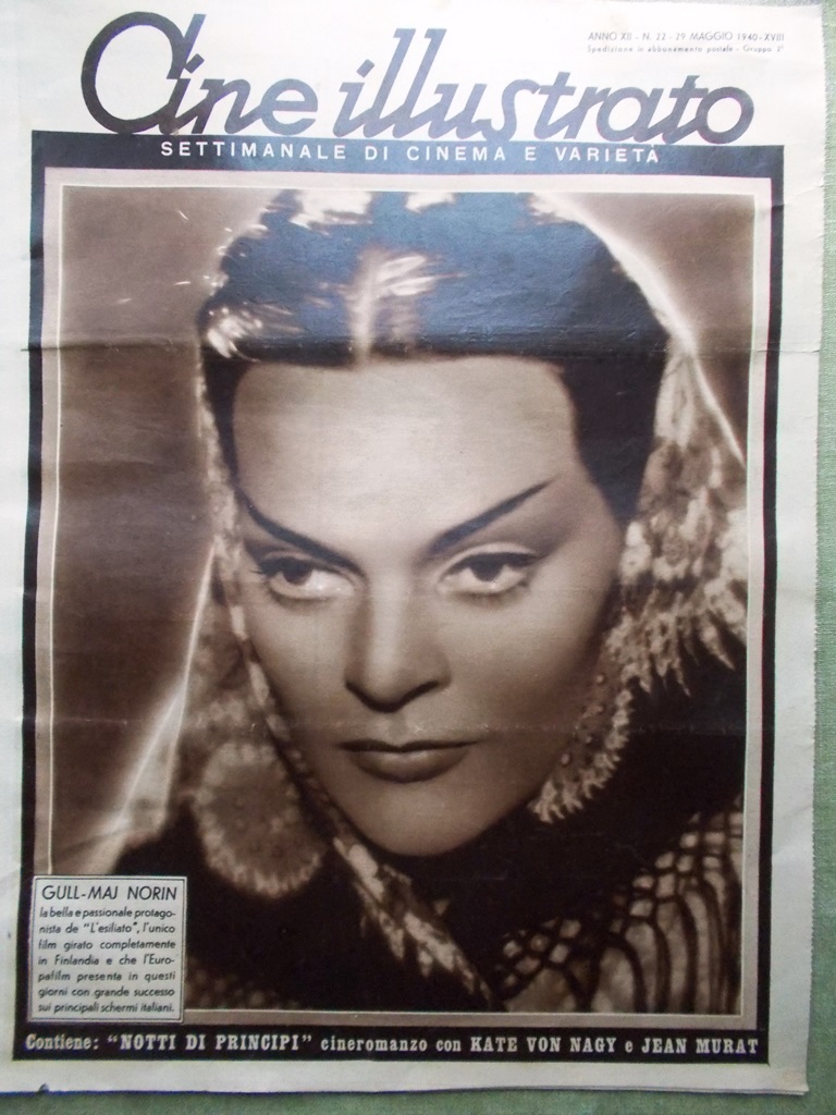 Cine Illustrato 29 Maggio 1940 Bianchi Boratto Perdizione Principi Maresca …