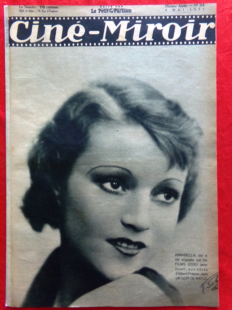 Cine-Miroid du 8 Mai 1931 Grock Greta Garbo André Berley …