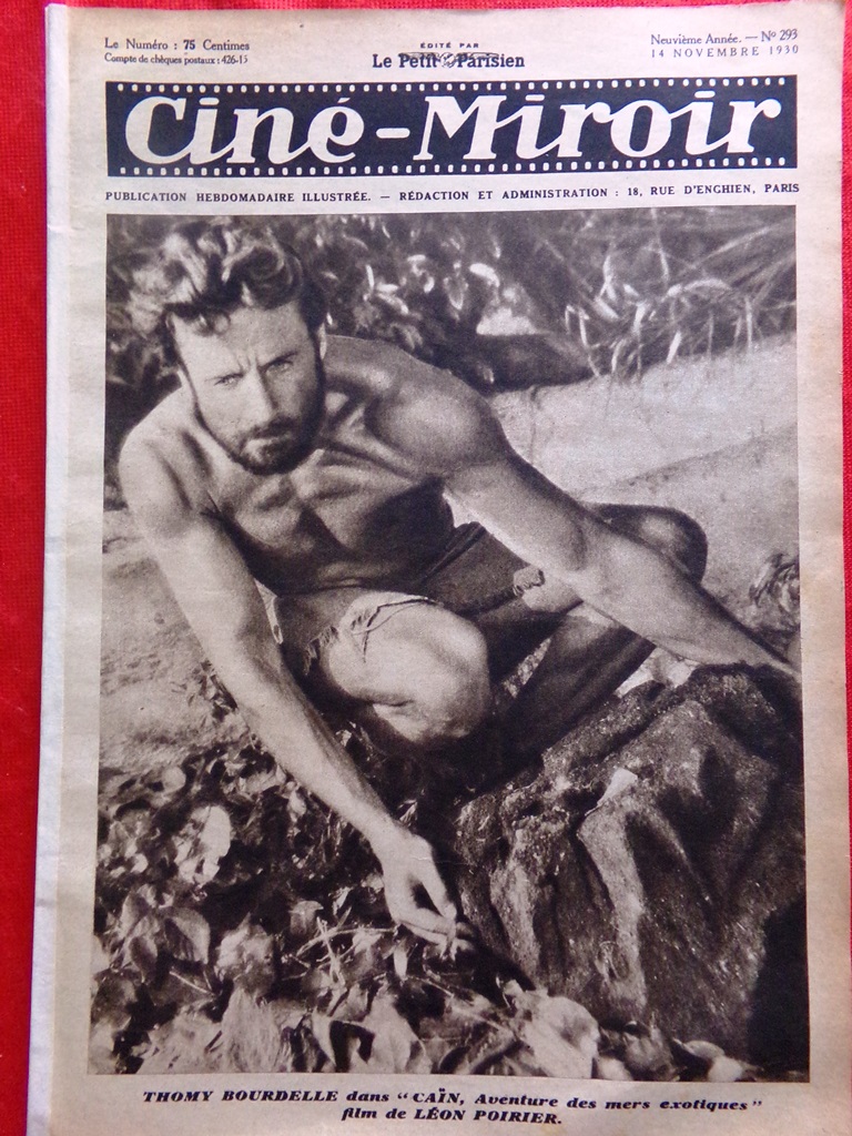 Cine-Miroir du 14 Novembre 1930 Bancroft Montel Sang-Froid Huguette Rosay …