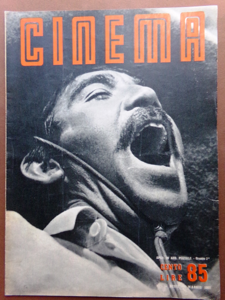 Cinema del 1 Maggio 1952 Quinn Zavattini La Cava Franchi …