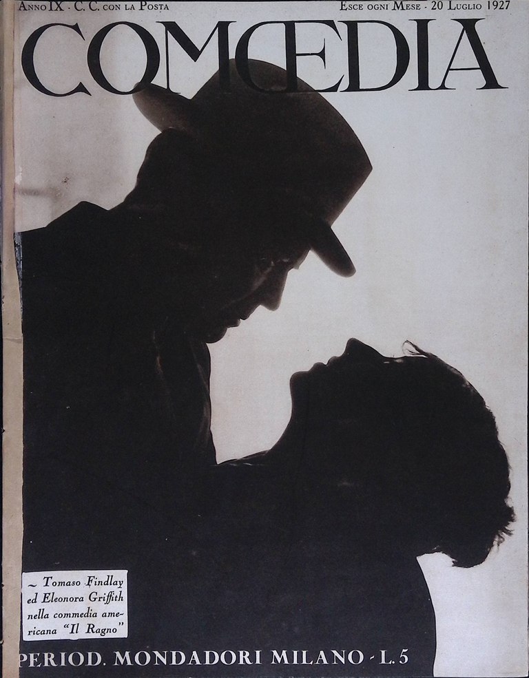 Comoedia di Luglio 1927 Szenes Baker Circo Stanislawski Vergani Racca …