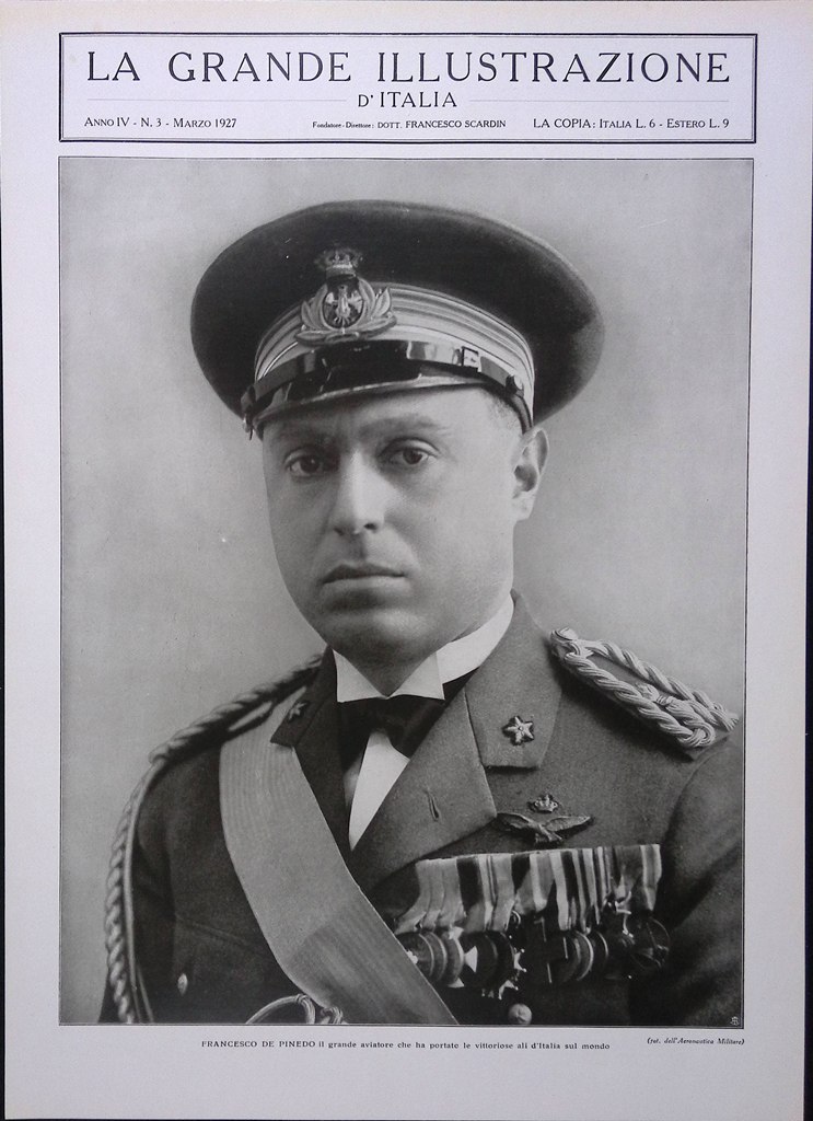 Copertina Grande Illustrazione d'Italia nr. 3 del 1927 Francesco De …