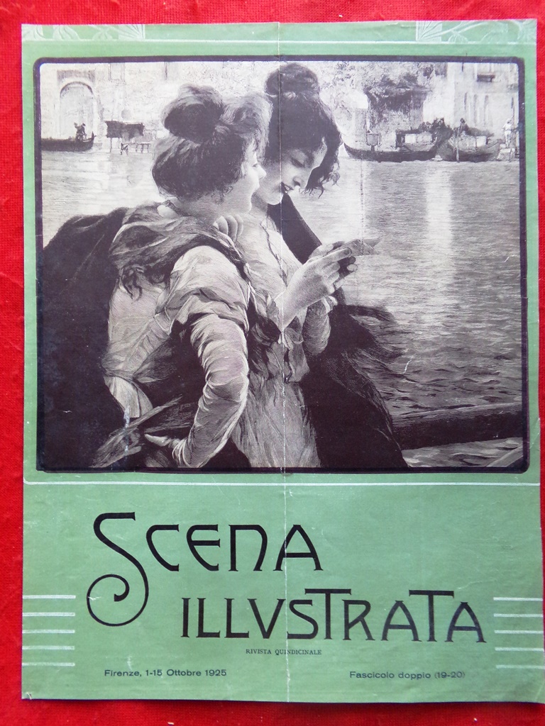 Copertina Scena Illustrata nr. 19 del 1925