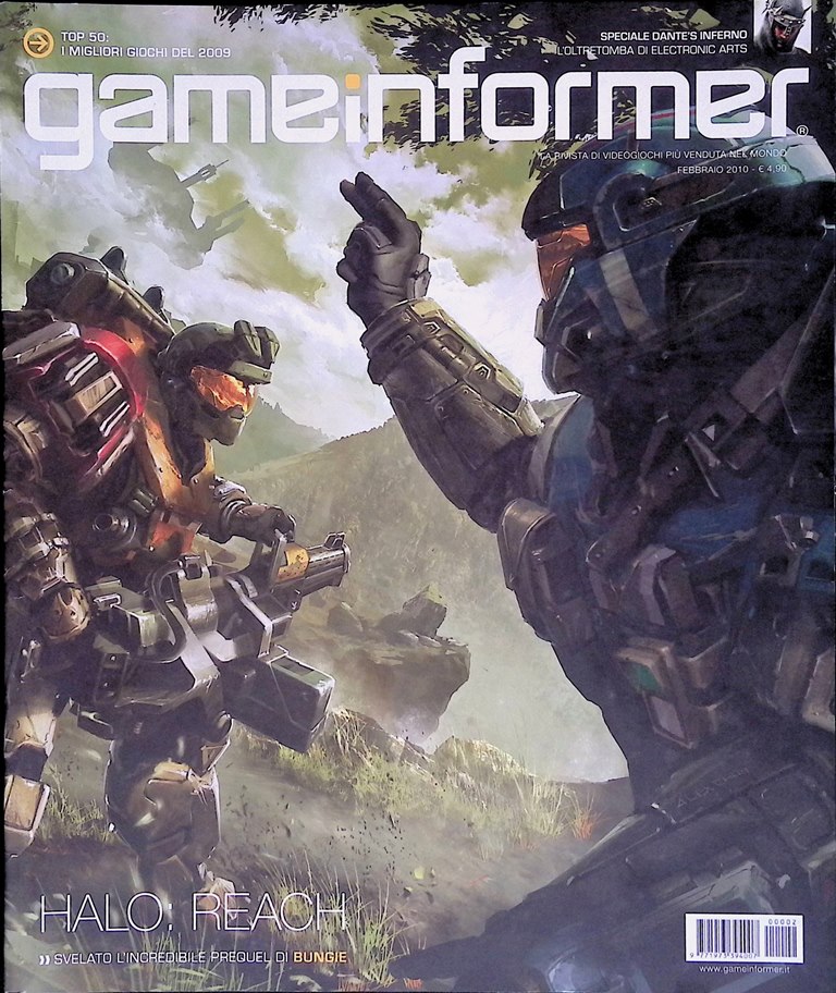 Game Informer Febbraio 2010 Halo BioShock Alien Predator Final Fantasy …