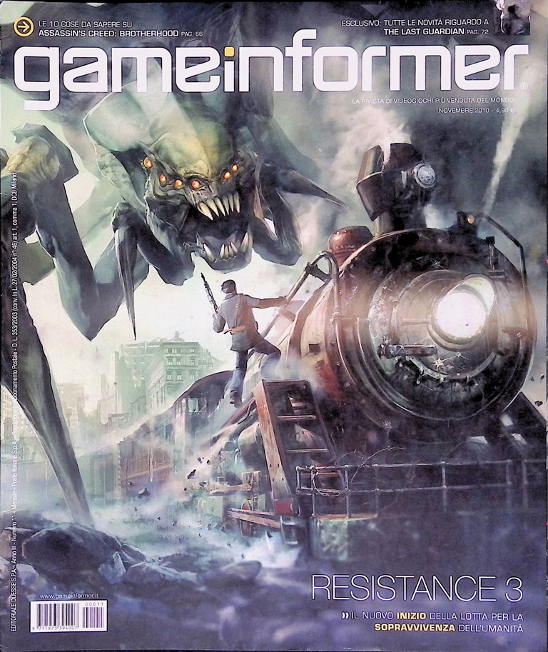 Game Informer Novembre 2010 Resistance Minecraft Castlevania Star Wars PvZ …