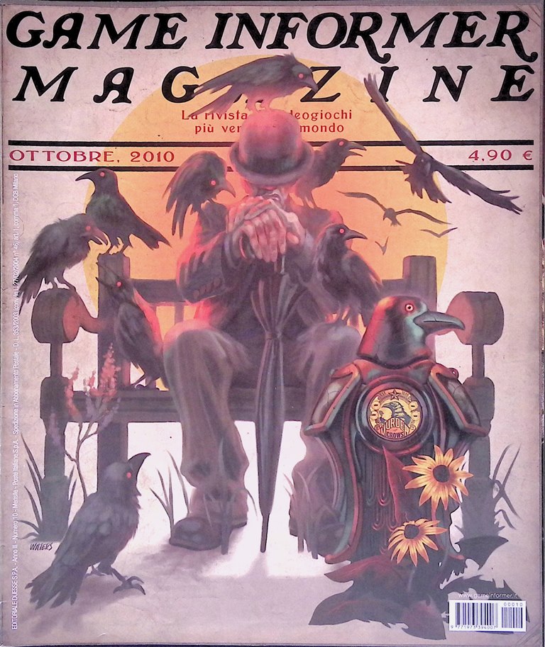 Game Informer Ottobre 2010 Bioshock Stan Lee CoD FIFA Mafia …