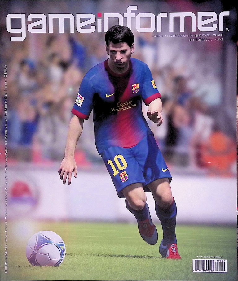 Game Informer Settembre 2012 Fortnite TeamFortress Portal Minecraft Mario Skyrim