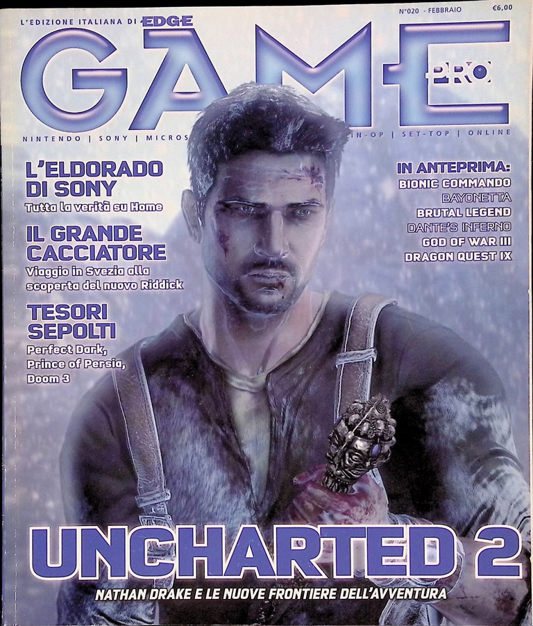Game Pro Febbraio 2009 Warhammer Halo Riddick Castlevania Street Fighter …