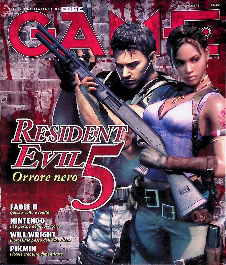 Game Pro Novembre 2008 Fallout Godfather Tomb Raider Street Fighter …