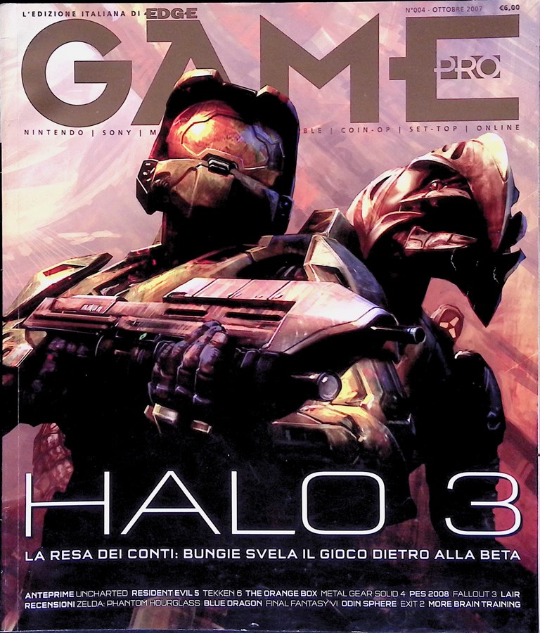 Game Pro Ottobre 2007 Halo Orange Box Resident Evil Tekken …