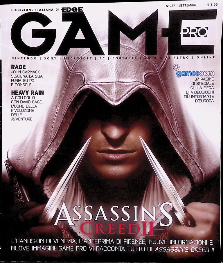 Game Pro Settembre 2009 Assassin's Creed Fable Mafia Monster Hunter …