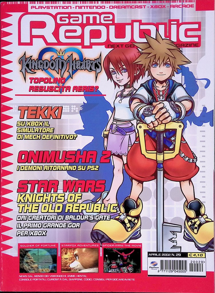 Game Republic Aprile 2002 Resident Evil Spyro Star Wars Castlevania …
