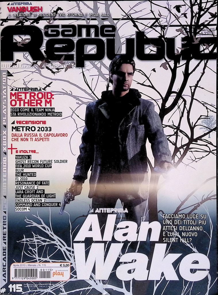 Game Republic Aprile 2010 Metroid Lara Croft 3DS Stalker FIFA …